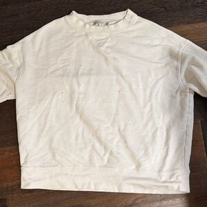 Cream Crewneck Sweatshirt